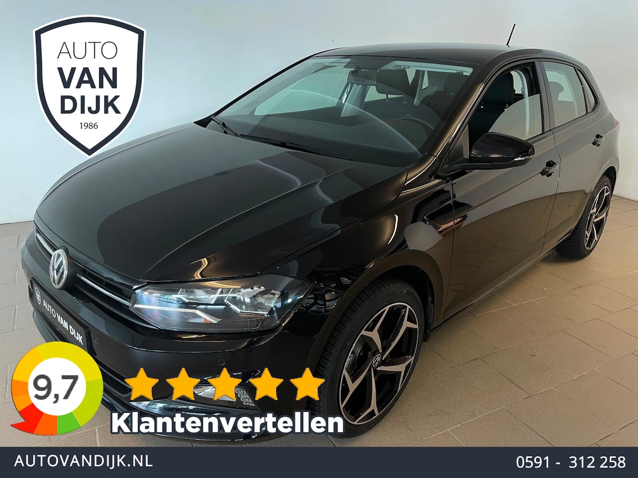 Volkswagen Polo - 1.0 TSI Comfortline AIRCO CRUISE APPLE CARPLAY NAV VIA APP PARKEERSENSOREN 17 INCH LMV - AutoWereld.nl