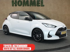 Toyota Yaris - 1.5 Hybrid Bi-Tone - 100% ONDERHOUDEN - NAVIGATIE - STOELVERWARMING - KEYLESS ENTRY & STAR