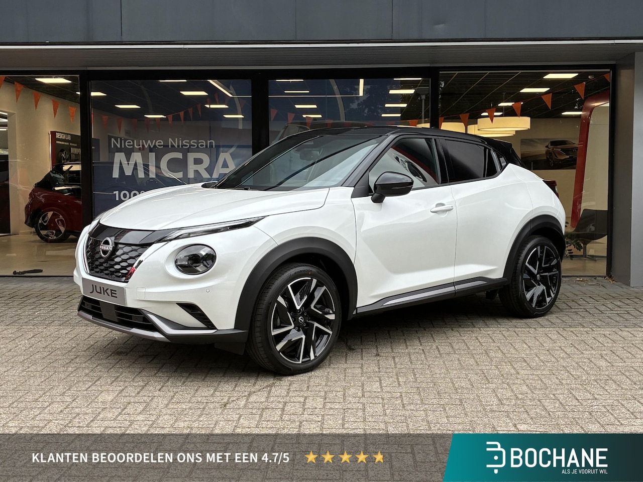 Nissan Juke - 1.0 DIG-T N-Design NIEUW UIT VOORRAAD LEVERBAAR | Verwarmbaar stuurwiel | Voorruitverwarmi - AutoWereld.nl