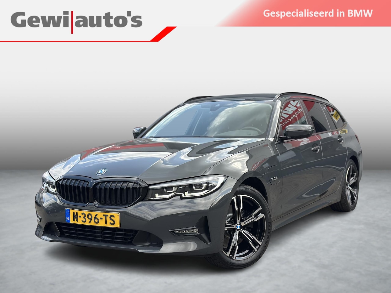 BMW 3-serie Touring - 320e Dravitgrau Metallic 1ste eigenaar org NL - AutoWereld.nl
