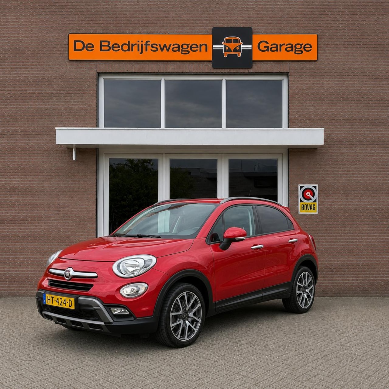 Fiat 500 X Cross - 1.4 Turbo MultiAir Cross | Leder | Achteruitrijcamera | Navigatie | Cruise Control | Apple - AutoWereld.nl