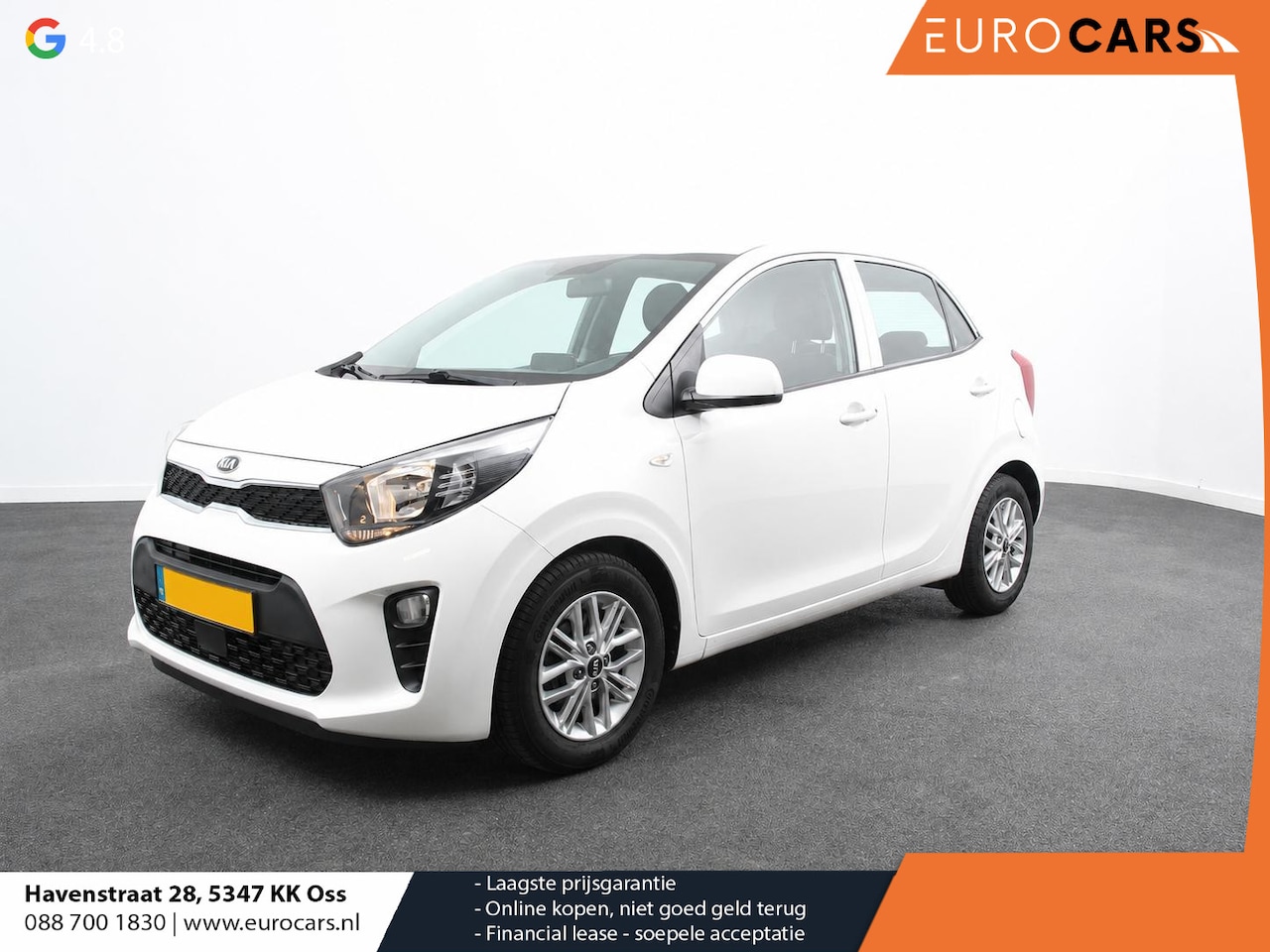 Kia Picanto - 1.0 DPi DynamicLine Navigatie Apple Carplay/Android Auto Camera Crusie Control Lichtmetale - AutoWereld.nl