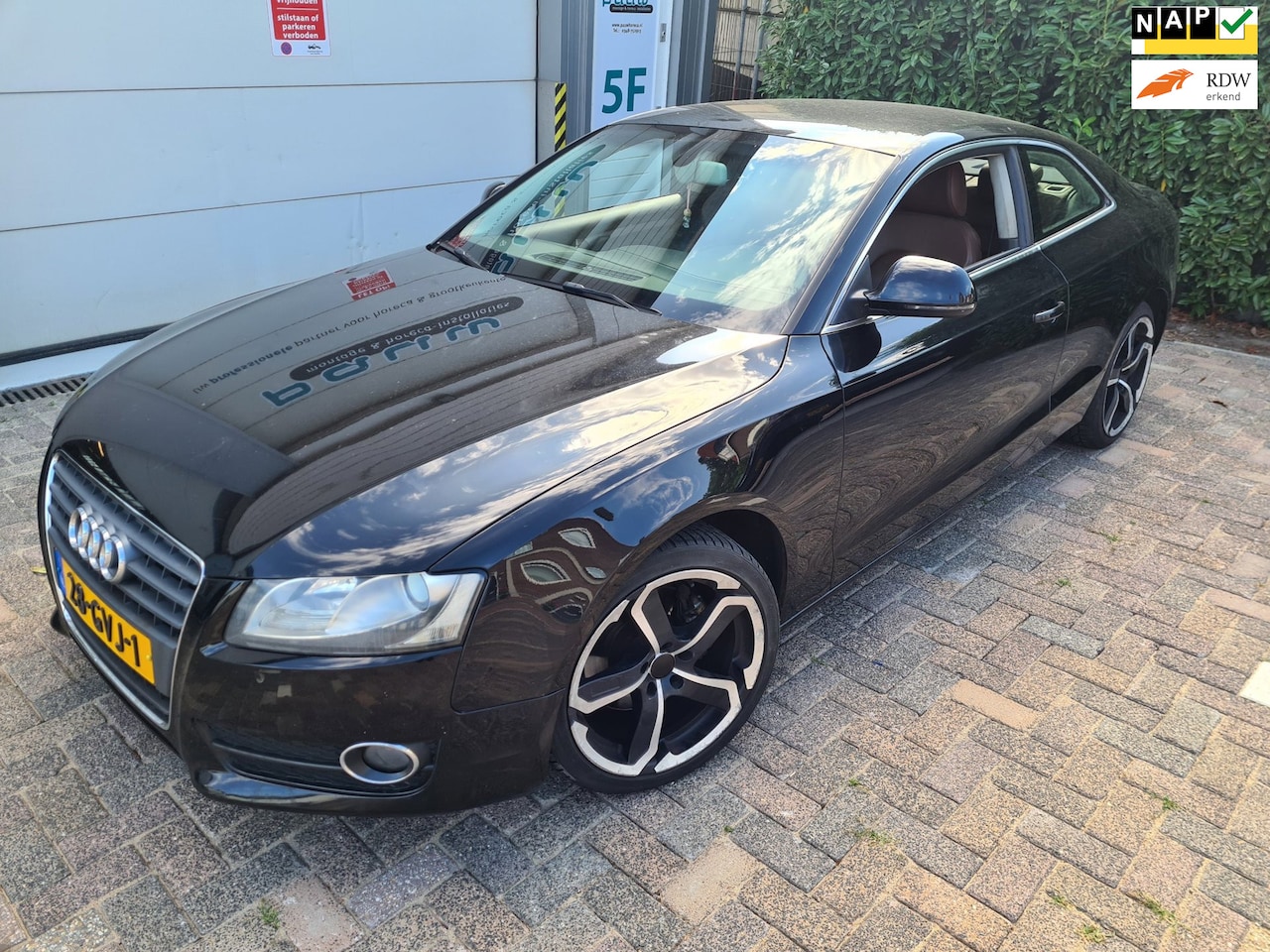 Audi A5 Coupé - 1.8 TFSI/NWE APK/LEER/RIJDT GOED - AutoWereld.nl