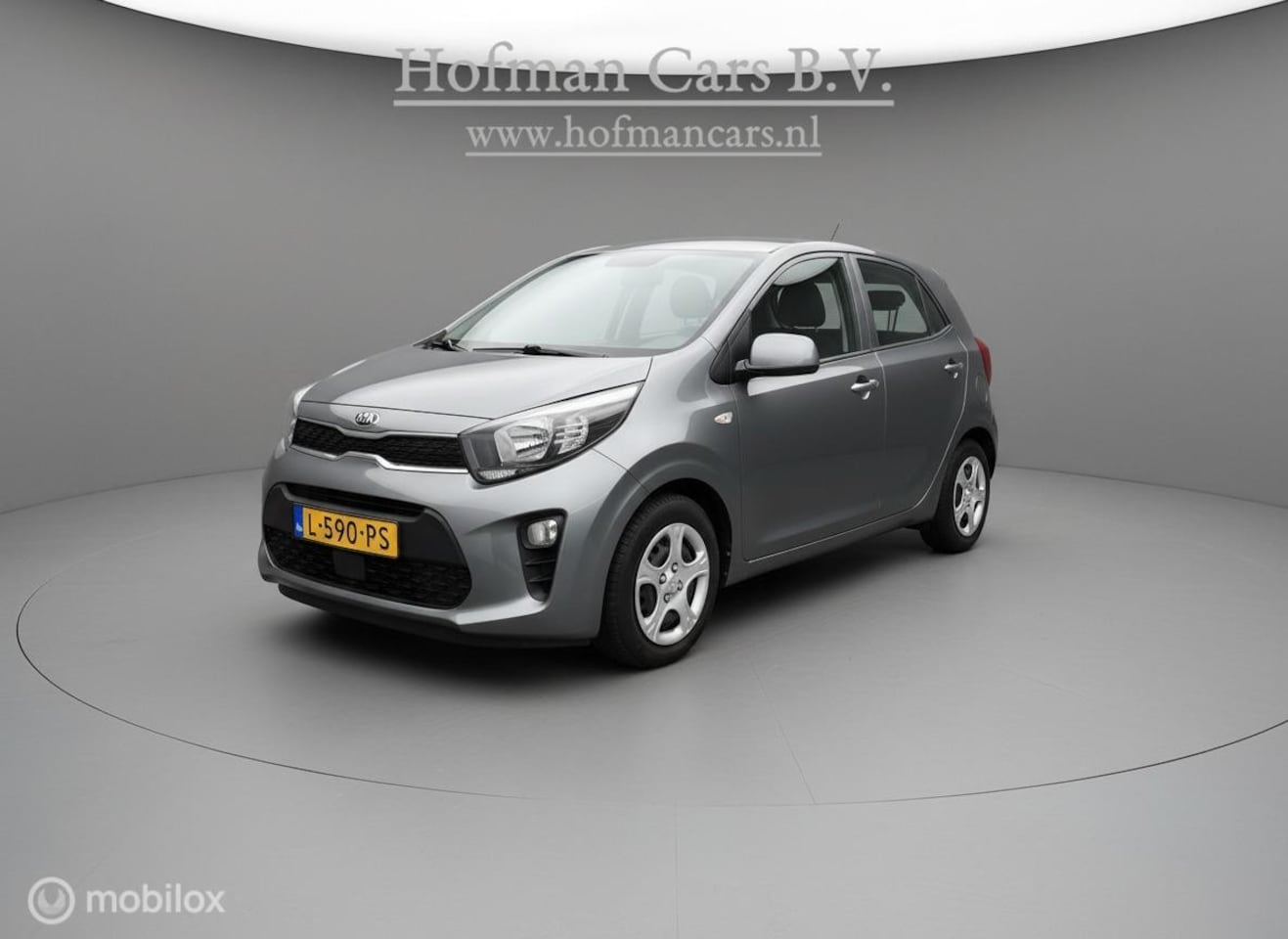 Kia Picanto - 1.0 DPi ComfortLine | 5-Deurs | 67 PK | 46.256 km | Grijs Metallic | 07/2021 - AutoWereld.nl
