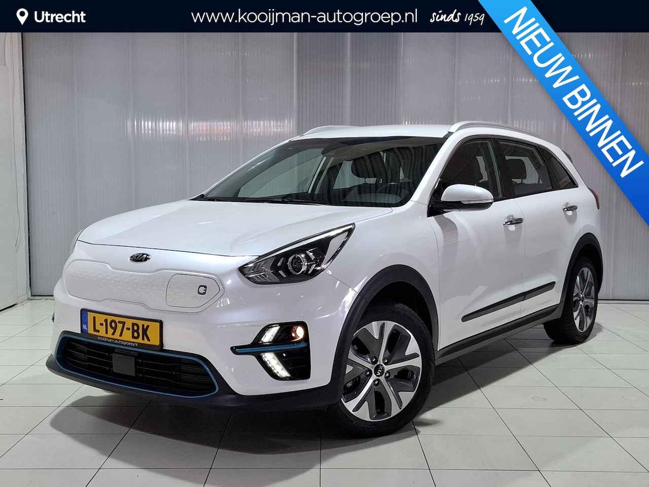Kia e-Niro - DynamicLine 64 kWh SOH 100% ,  100% EV, Sper accu, tot 10 jaar garantie* - AutoWereld.nl