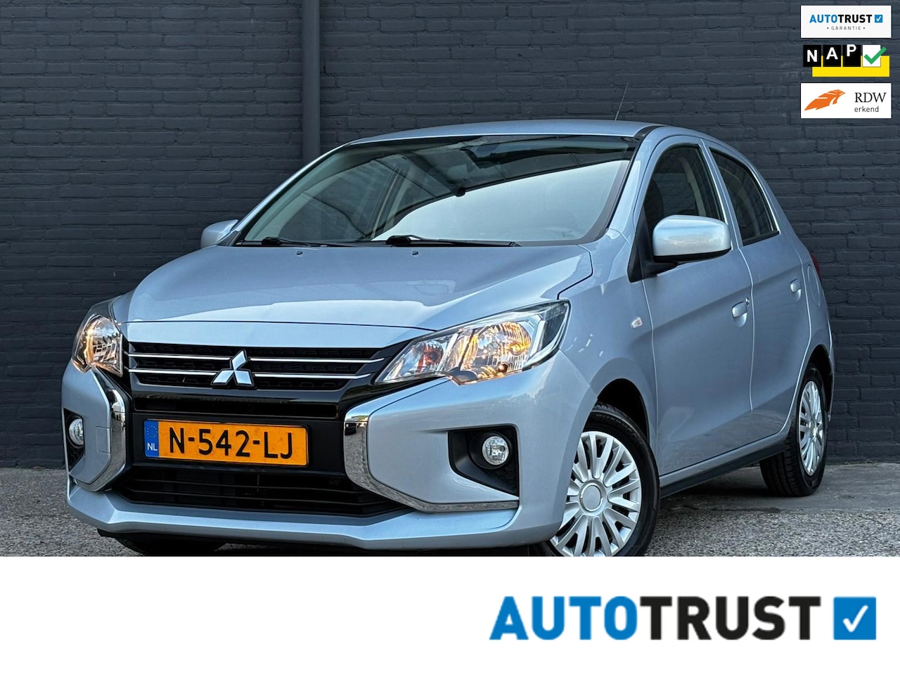 Mitsubishi Space Star - 1.2 Cool+ CARPLAY|AIRCO|CRUISE|NWE APK|NAVI|RIJKLAAR - AutoWereld.nl