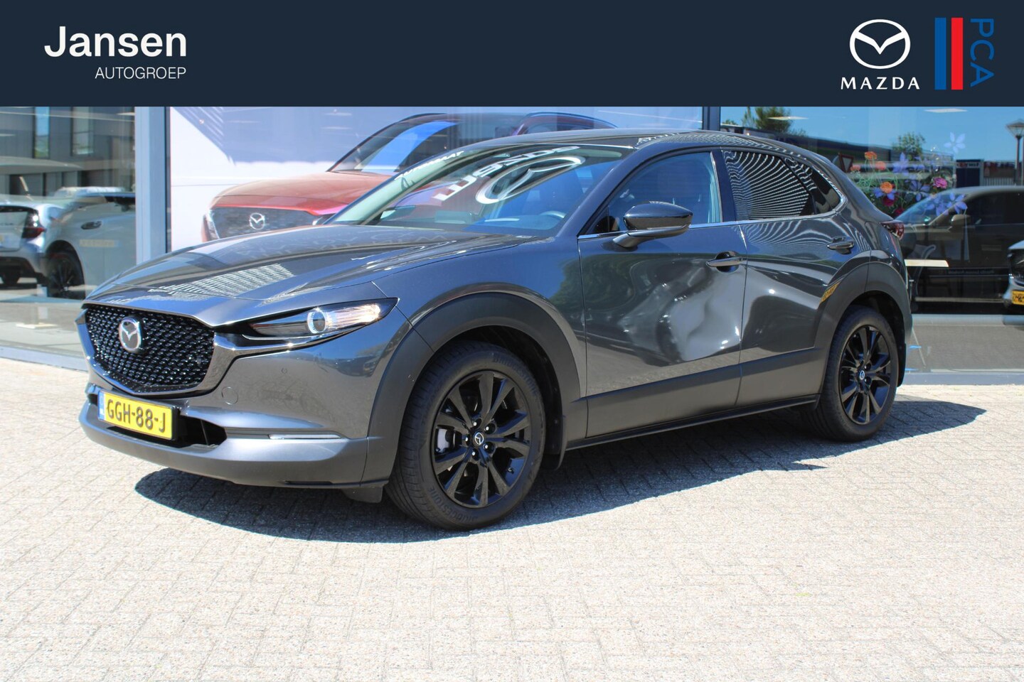 Mazda CX-30 - 2.0 e-SkyActiv-G M Hybrid Nagisa Automaat, Half Leder, Bose, Stoelverwarming, Camera, Clim - AutoWereld.nl