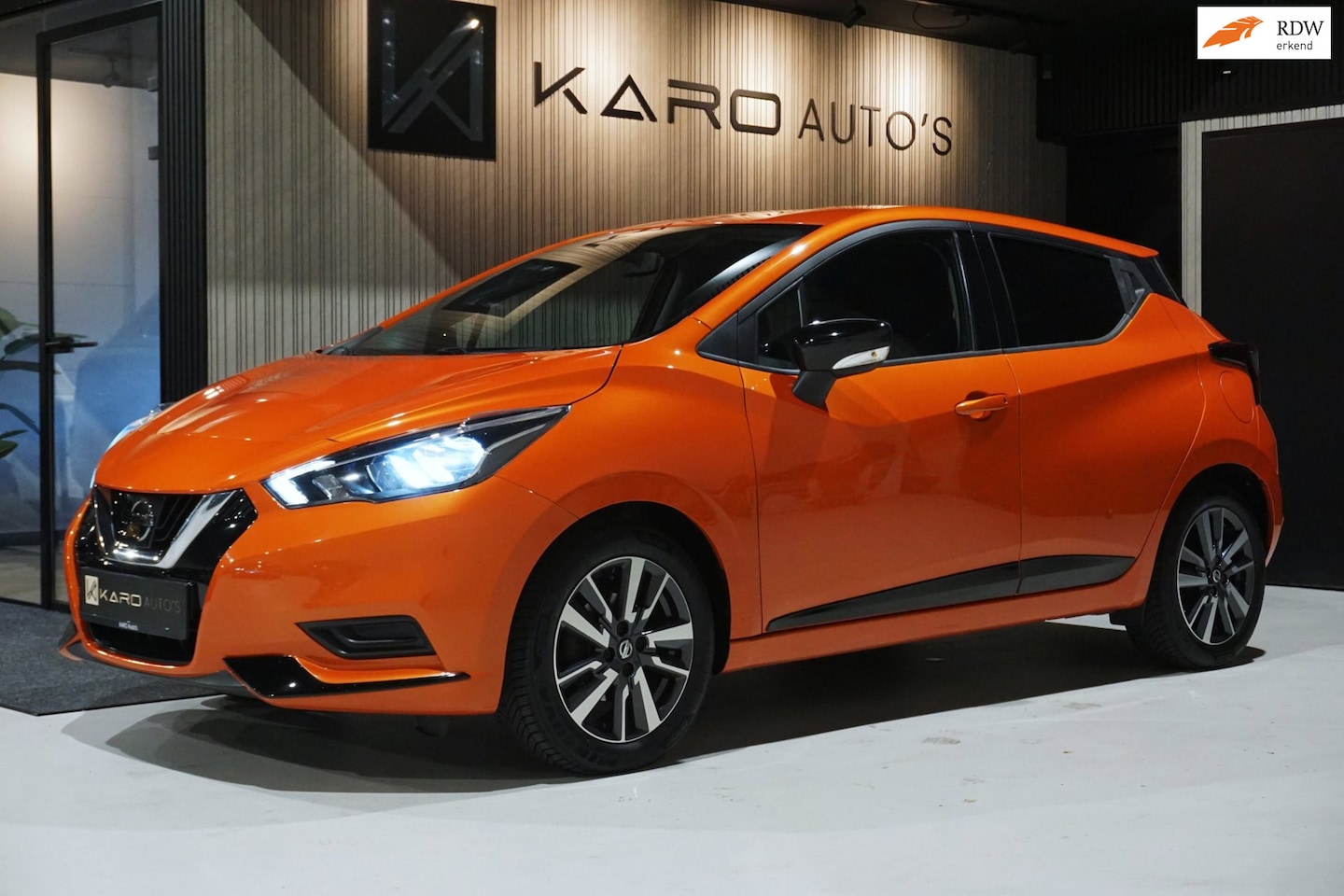 Nissan Micra - 1.0L Acenta Led Carplay Cruise Airco Mfs Lm APK - AutoWereld.nl