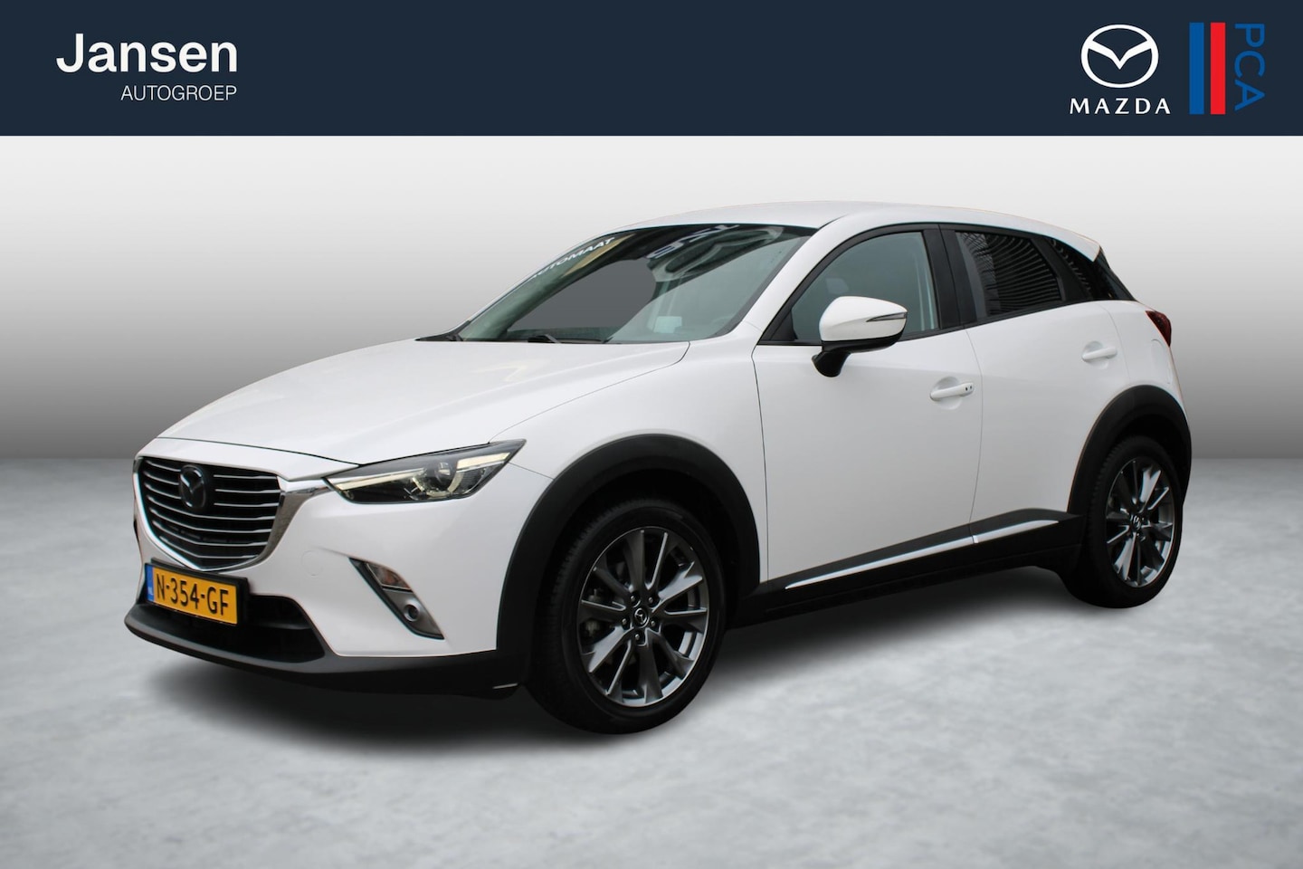 Mazda CX-3 - 2.0 SkyActiv-G 150 GT-M 4WD 2.0 SkyActiv-G 150 GT-M 4WD , Automaat, Trekhaak, Half leder, Navi, Camera, Adap.Cruise, B - AutoWereld.nl