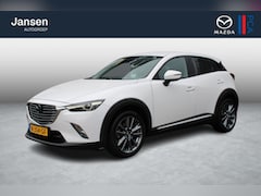 Mazda CX-3 - 2.0 SkyActiv-G 150 GT-M 4WD , Automaat, Trekhaak, Half leder, Navi, Camera, Adap.Cruise, B