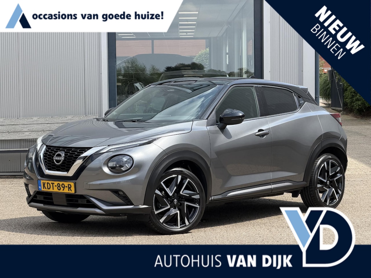 Nissan Juke - 1.0 DIG-T N-Design | Carplay/Cruise Control/19-inch/Camera - AutoWereld.nl