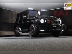 Mercedes-Benz G-klasse - 63 Edition 1 BRABUS UITVOERING / Mat Zwart / Acc / Dode Hoek / Leder / Open Dak / 360 Came