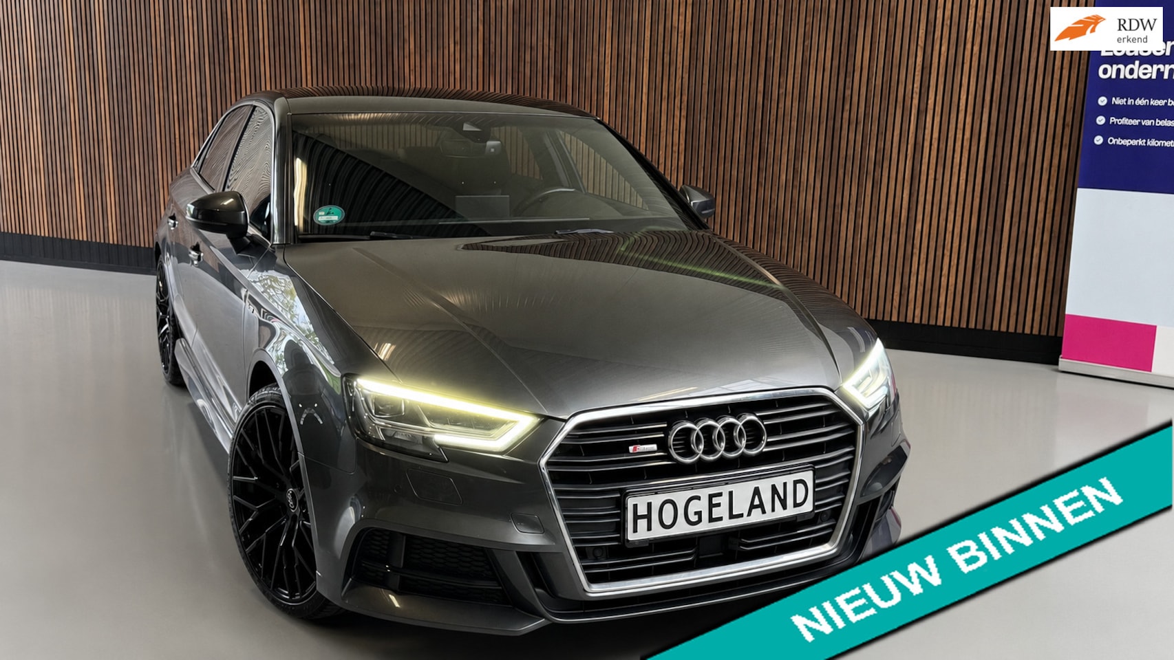 Audi A3 Limousine - 1.5 TFSI 3x S-Line 150PK VIRTUAL DASH LED AUTOMAAT DAB - AutoWereld.nl