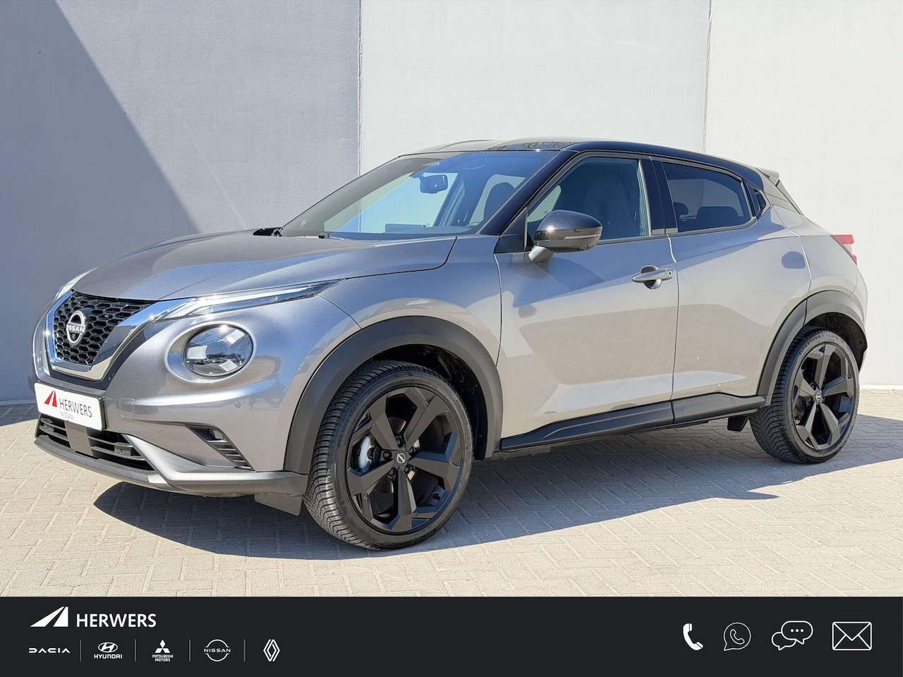 Nissan Juke - 1.0 DIG-T Tekna Automaat / Fabrieksgarantie tot 6-2028 / Navigatie / Adaptieve Cruise / 36 - AutoWereld.nl