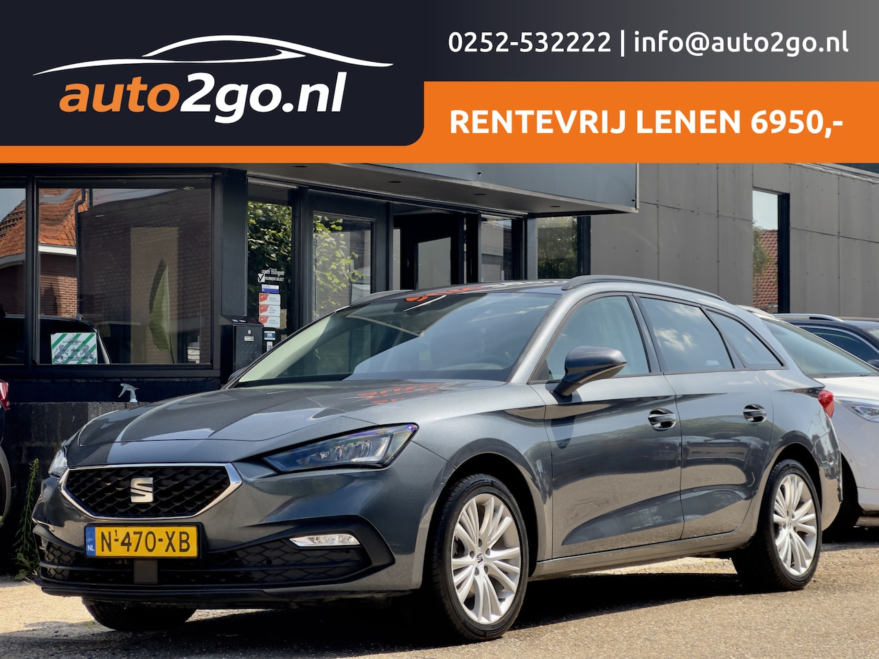 SEAT Leon Sportstourer - 1.5 TSI STYLE APPLE-CARPLAY PARK-ASSIST AIRCO LED LMV PDC - AutoWereld.nl