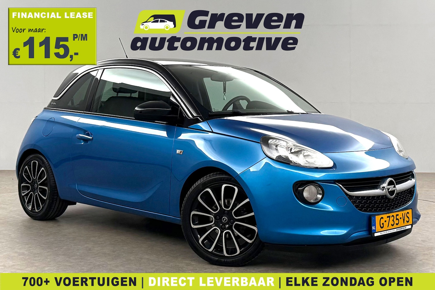 Opel ADAM - 1.4 101PK Glam | Pano | Airco | Cruise | Elektrpakket - AutoWereld.nl