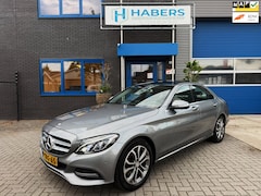 Mercedes-Benz C-klasse - 200 Prestige 184PK|Groot Navi|AUT|Sportstoelen|Leder|Kantel/Schuifdak|Full Led|NL Auto|Sto