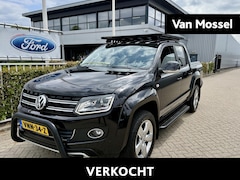 Volkswagen Amarok - 2.0 TDI 4Motion BM Plus Highline Ultimate Trekhaak | Dubbele Cabine | Stoelverwarming | Na
