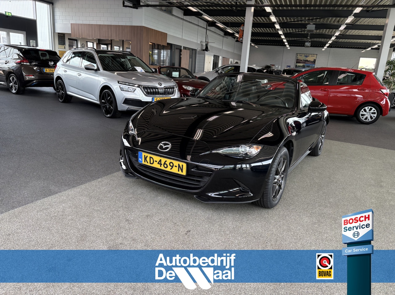 Mazda MX-5 - 1.5 SkyActiv-G 131pk GT-M LEDER/BOSE/KEYLESS/NAVI/CRUISE/CLIMA/PDC - AutoWereld.nl