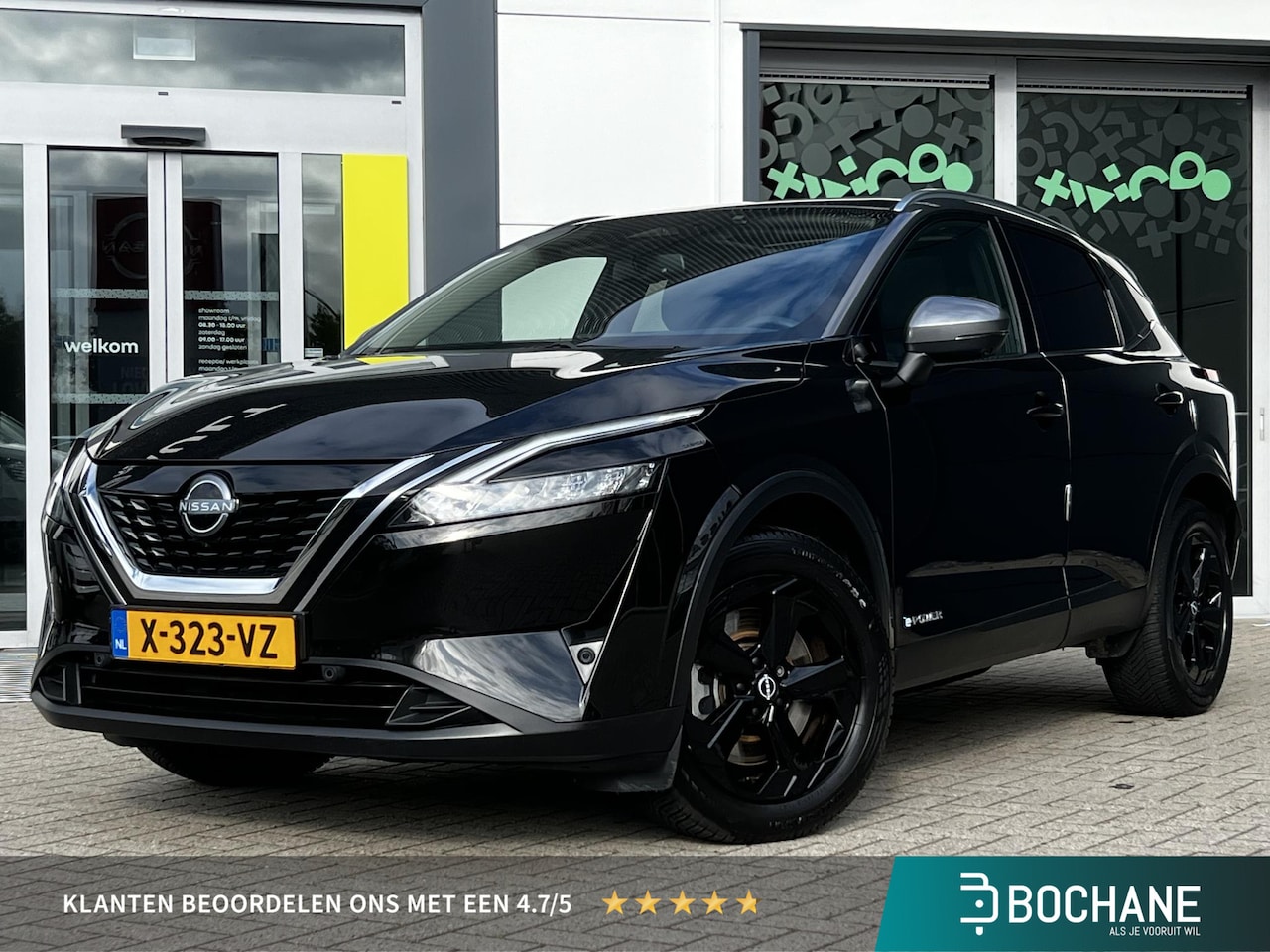 Nissan Qashqai - 1.5 e-Power Black Edition | Stoel verwarming | - AutoWereld.nl