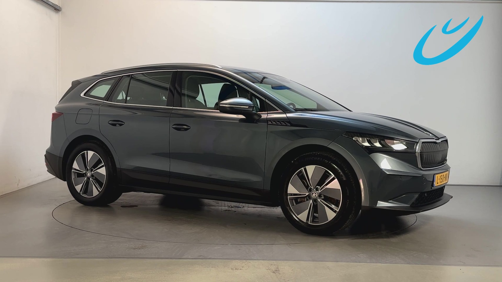 Skoda Enyaq iV - 80 SoH 90% Camera Trekhaak Navigatie Sfeerverlichting App-Connect - AutoWereld.nl