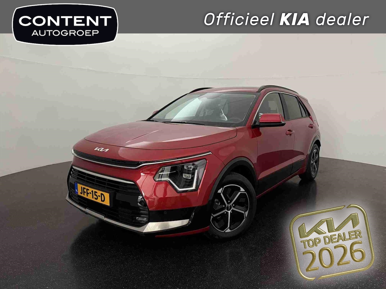Kia Niro - 1.6 GDi Hybrid 129pk DCT6 DynamicPlusLine | Schuif-/Kanteldak | Stoel- en Stuurwielverwarm - AutoWereld.nl