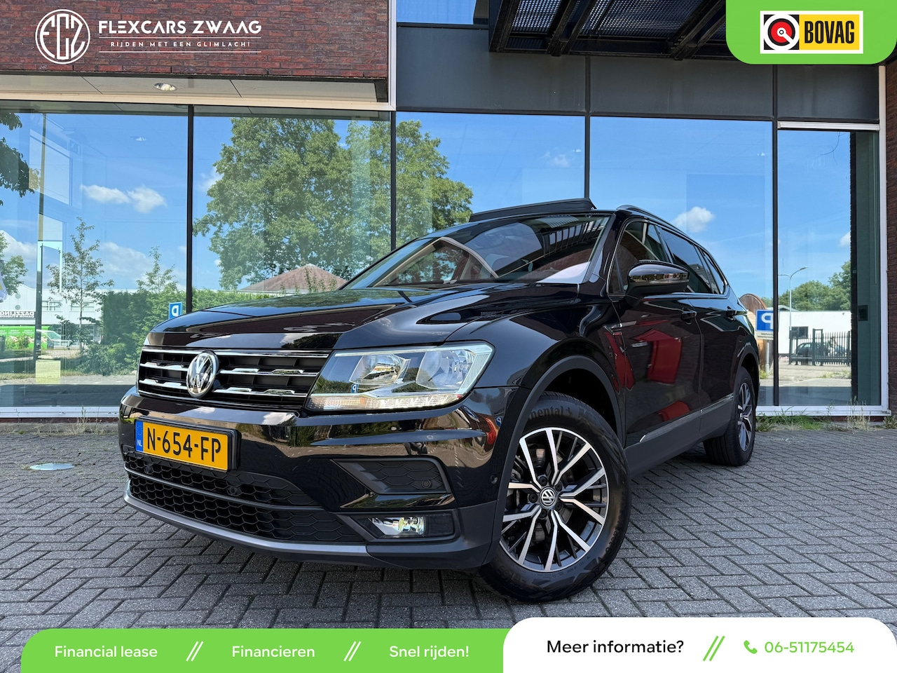 Volkswagen Tiguan Allspace - 1.5 TSI Comfortline Business 7p. - Automaat - Pano/Schuifdak - Leder - Navi - Org.NL - AutoWereld.nl