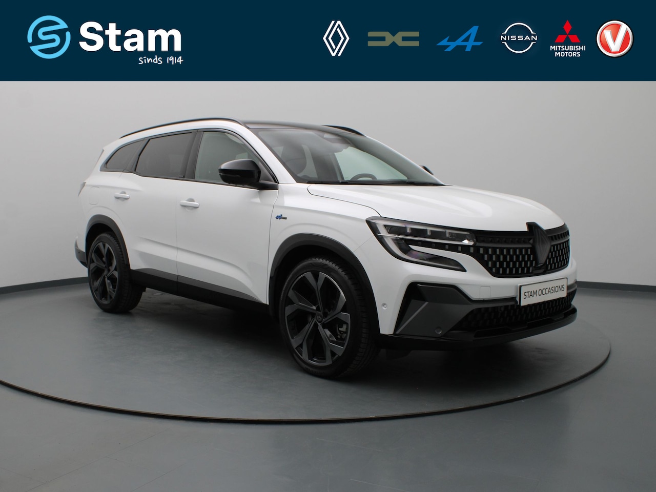 Renault Espace - E-Tech full hybrid esprit Alpine 7p. 200pk Head-Up | 360° Camera | Adapt. Cruise | Parkeer - AutoWereld.nl
