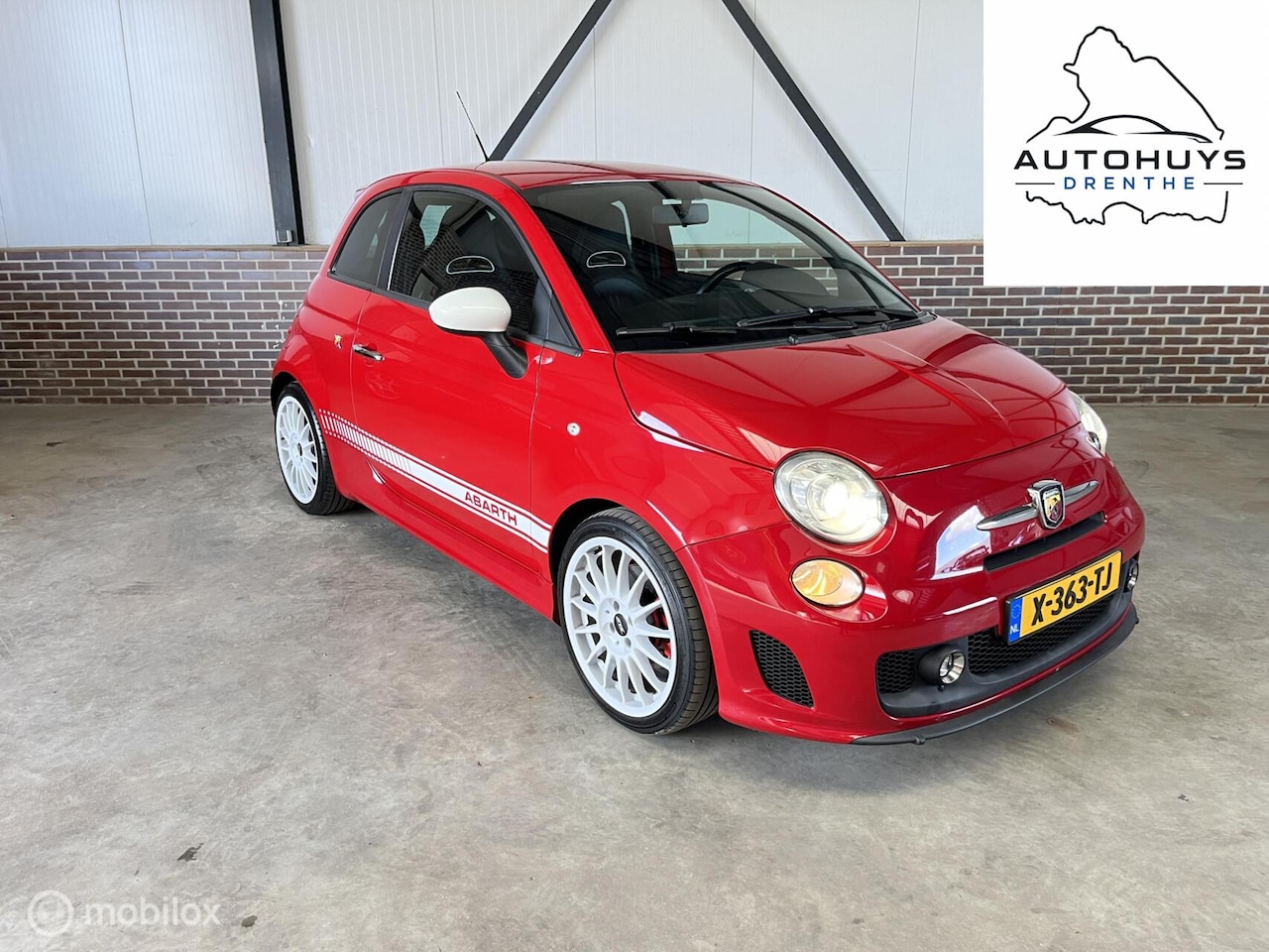 Fiat 500 Abarth - 1.4-16V ESSEESSE | LEDER - AutoWereld.nl