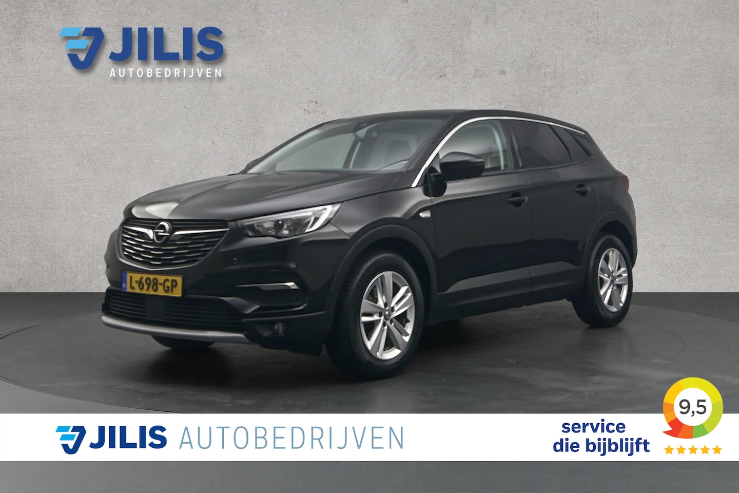 Opel Grandland X - 1.2 Turbo Elegance | Camera | Half lederen bekleding | LED - AutoWereld.nl
