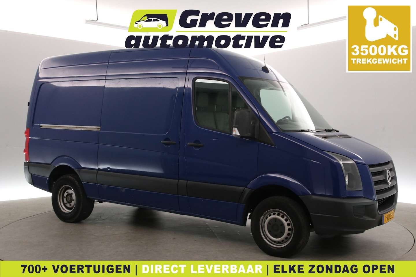 Volkswagen Crafter - 2.5 TDI L2H2 164PK | 3500KG Trekgew. | Trekhaak | Airco | 3 Zits | Cruise - AutoWereld.nl