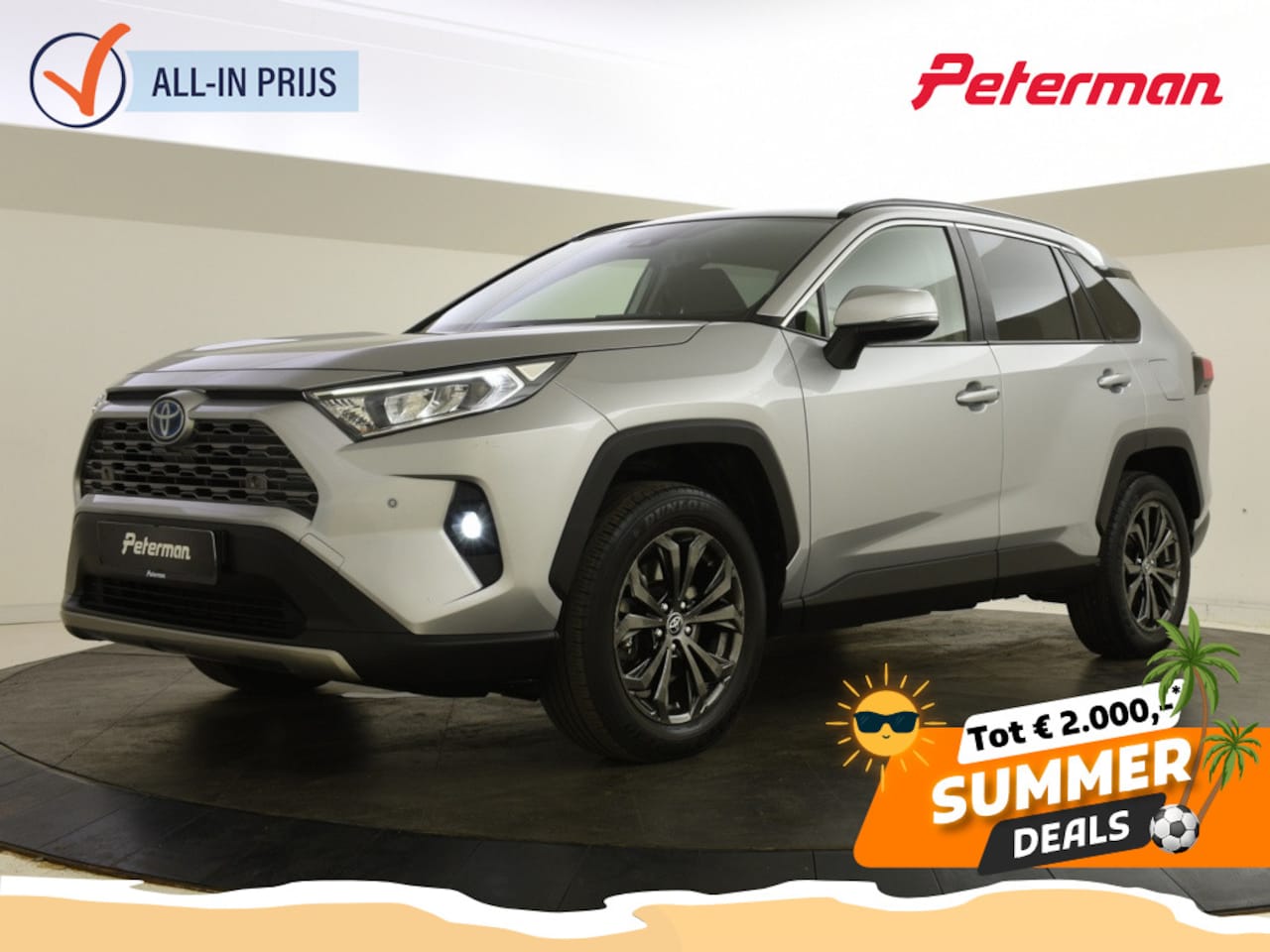 Toyota RAV4 - 2.5 Hybrid AWD Dynamic | Navigatie | Elektrische achterkelp - AutoWereld.nl