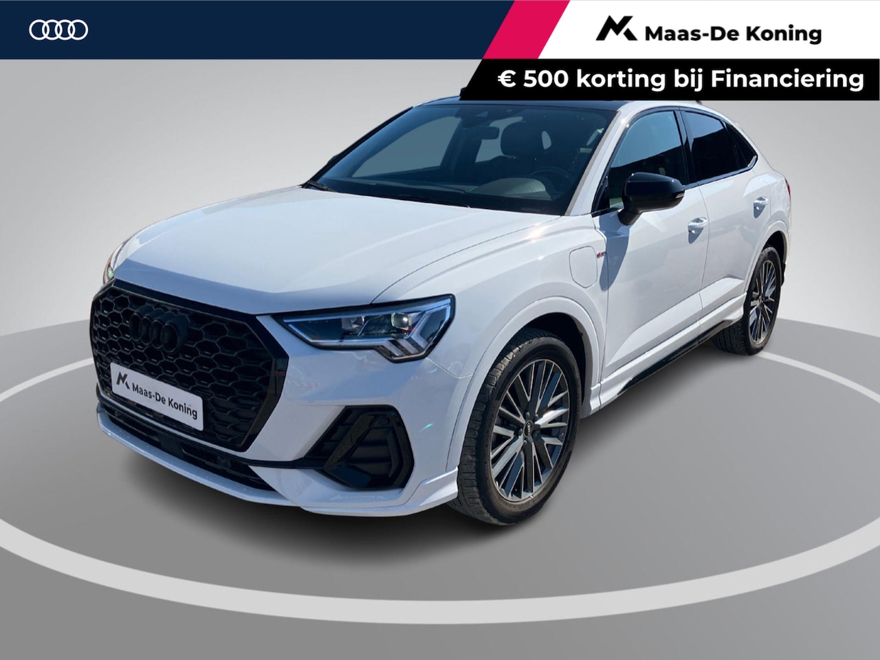 Audi Q3 Sportback - 45 TFSIe 180KW/245PK S Edition Panoramadak · Camera + parkeersensoren · Apple/Android Car - AutoWereld.nl