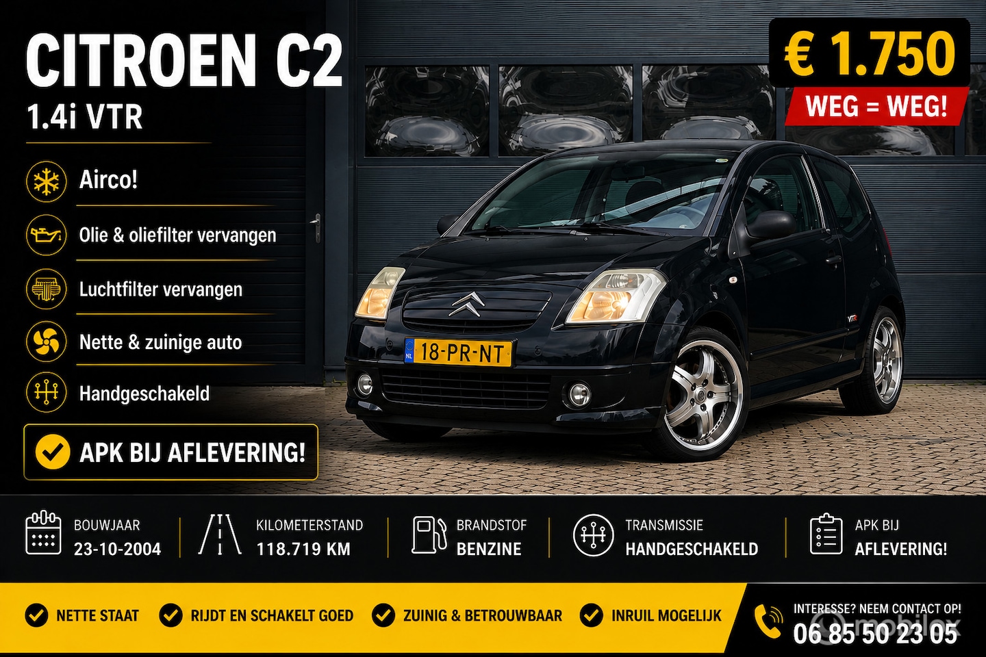 Citroën C2 - 1.4i Plaisir 1.4i Plaisir - AutoWereld.nl