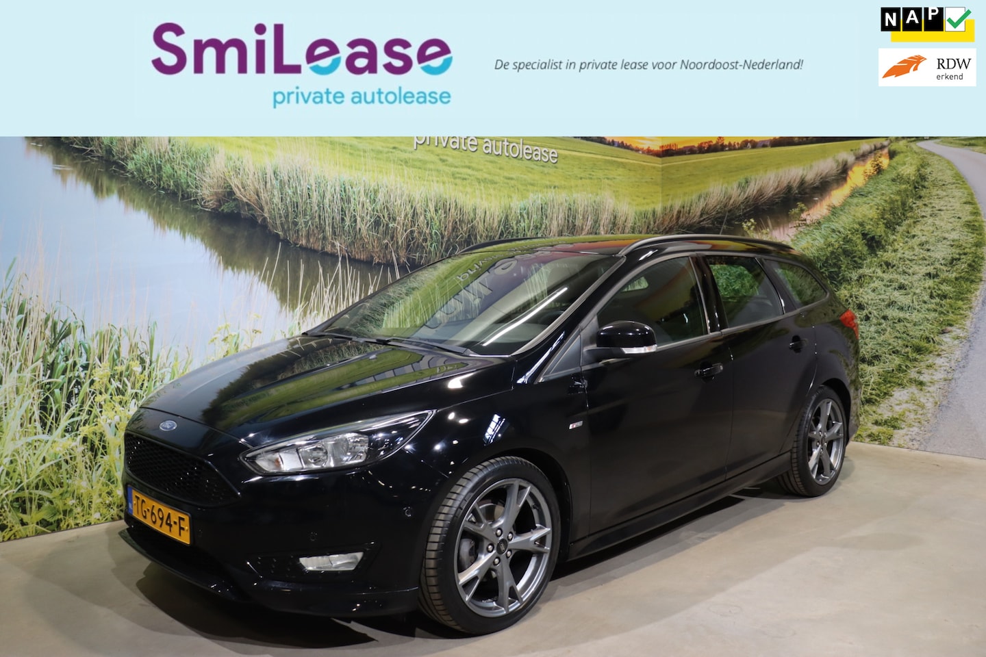 Ford Focus Wagon - 1.0 ST-Line | Climate | Cruise | NAP - AutoWereld.nl