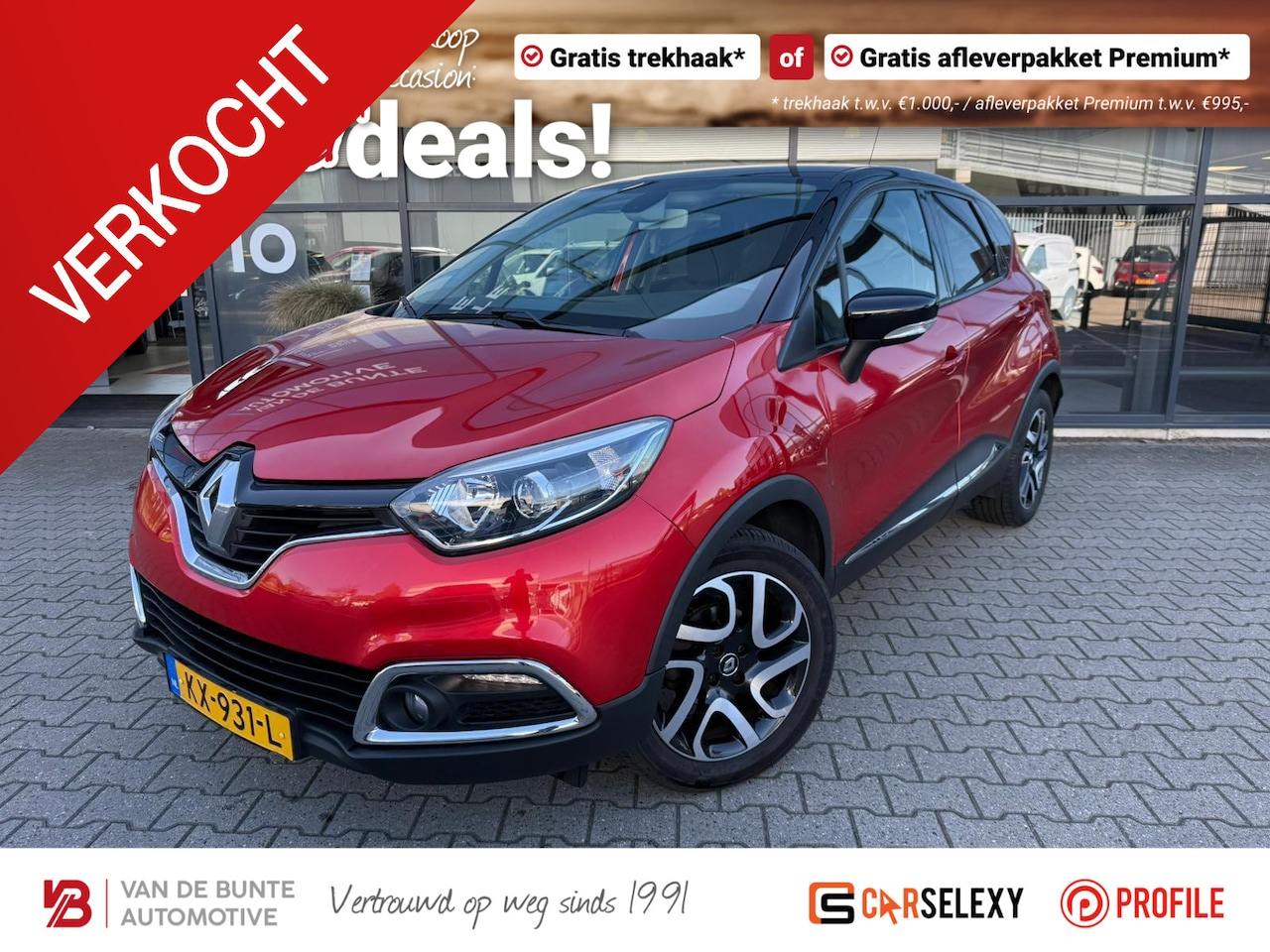 Renault Captur - 0.9 TCe Dynamique *Trekhaak & Navigatie* - AutoWereld.nl