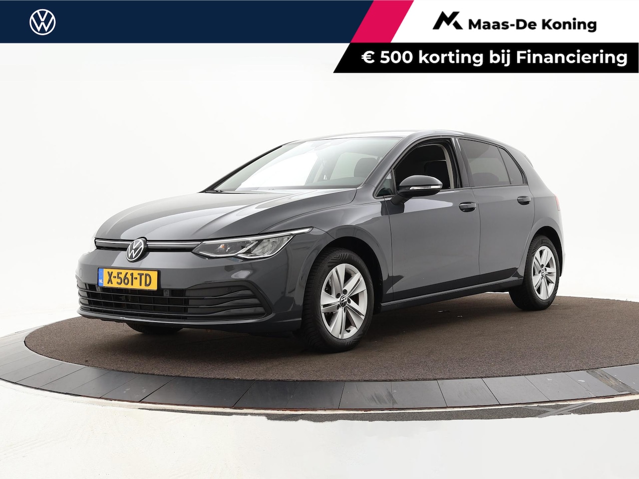 Volkswagen Golf - 1.0 eTSI 110pk DSG Life Business · Camera · Apple/Android Car Play · ACC · Sfeerverlichtin - AutoWereld.nl