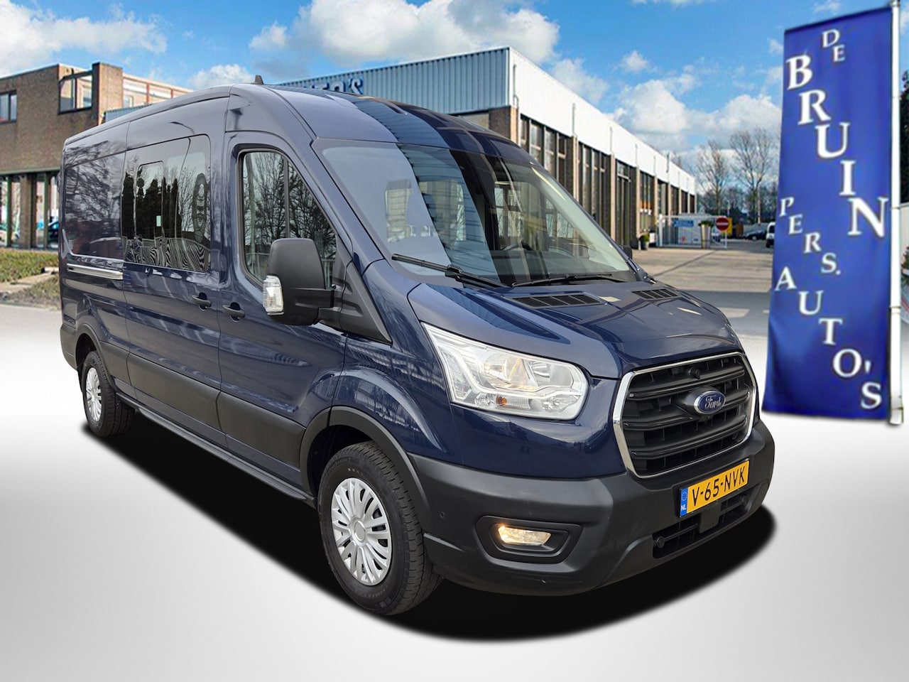 Ford Transit - Dubbel Cabine 2.0 TDCI 170pK L3H2 DC 6 persoons - AutoWereld.nl