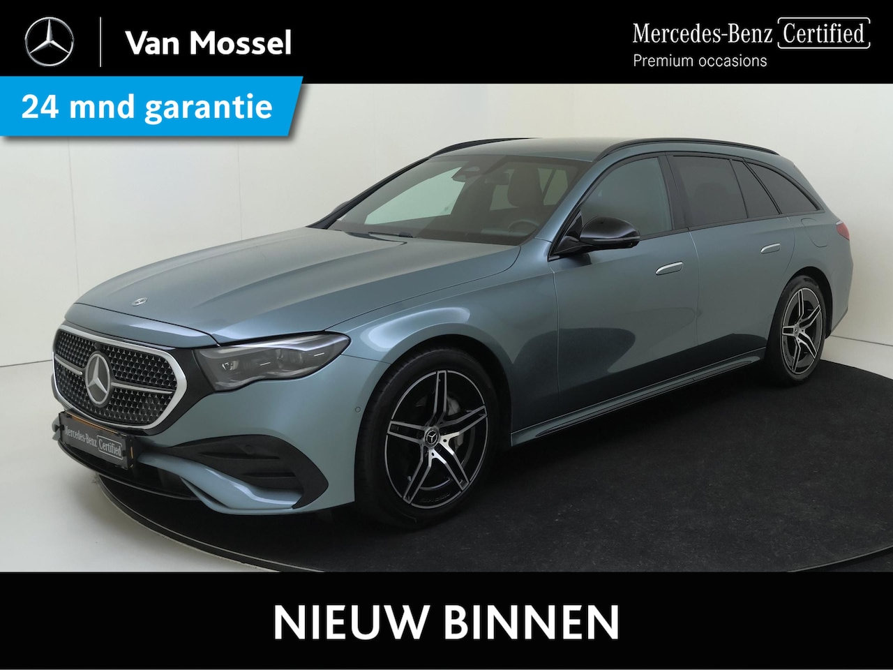Mercedes-Benz E-klasse Estate - 300 de AMG Line / Night/ 19 inch/ Nappa leder - AutoWereld.nl
