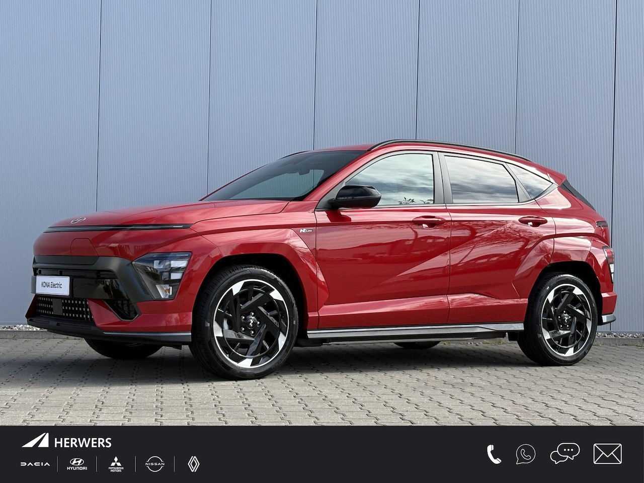 Hyundai Kona Electric - N Line Business 64.8 kWh / €1000,- Voordeel / Uit Voorraad Leverbaar / Navigatie / Cruise - AutoWereld.nl