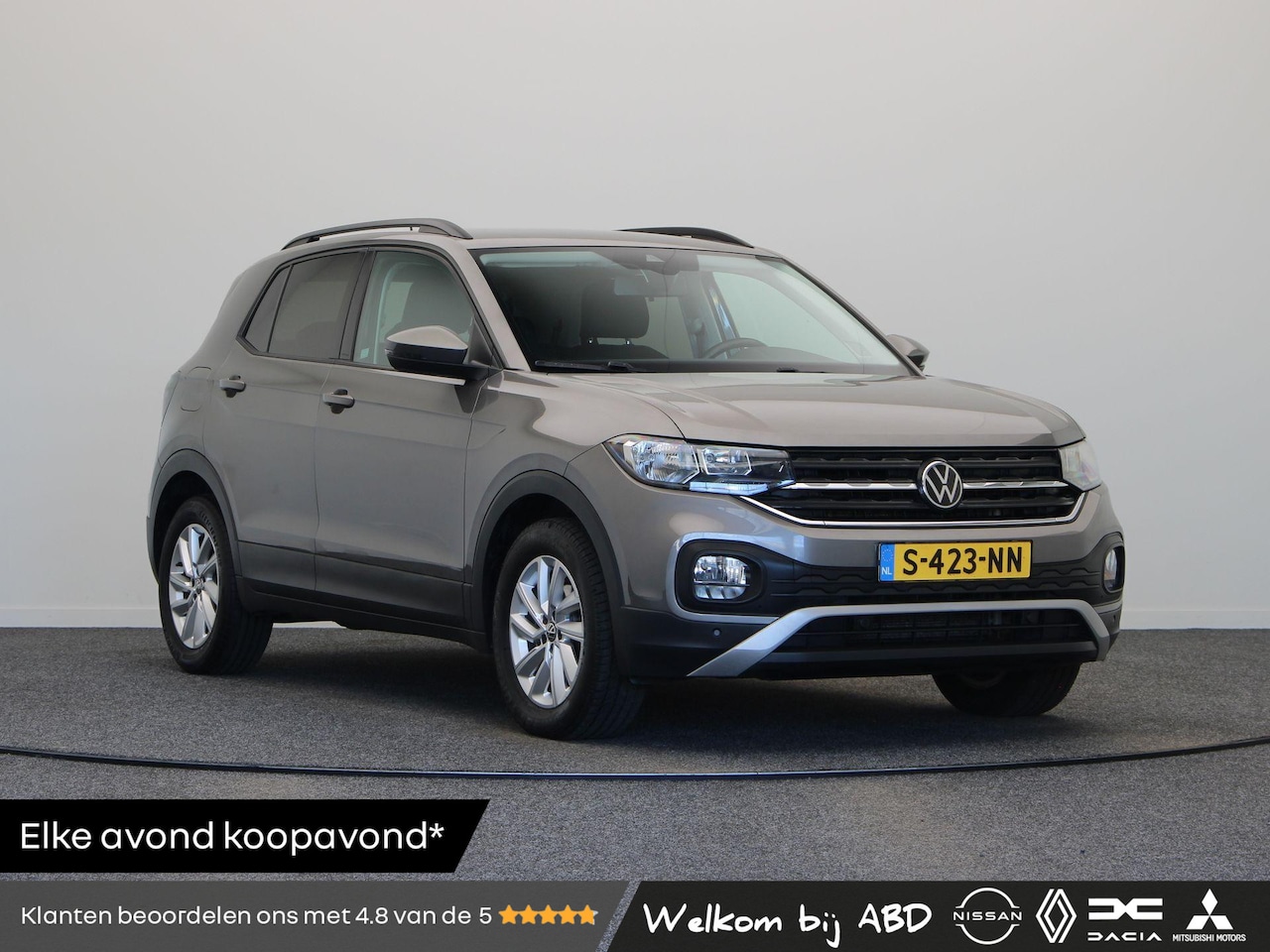 Volkswagen T-Cross - 1.0 TSI 110pk Life | Adaptieve cruise control | Airco | Apple Carplay / Android Auto | - AutoWereld.nl