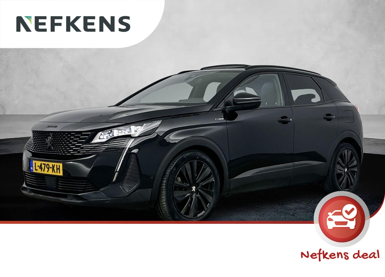 Peugeot 3008 - 1.6 HYbrid 225 Blue Lease GT | ACCU: 94% | 19 inch lichtmetalen velgen | Black pack | Lede - AutoWereld.nl