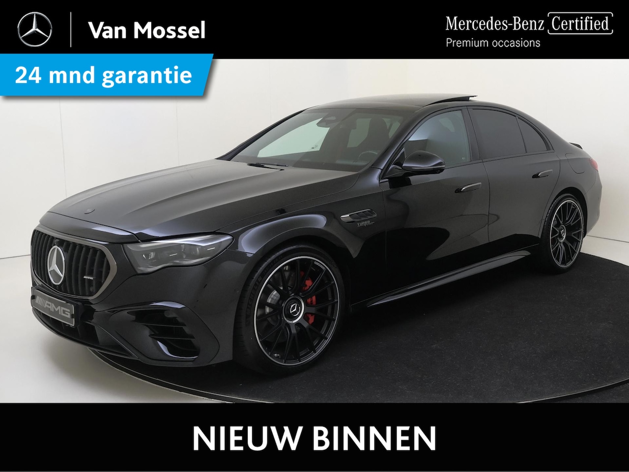 Mercedes-Benz E-klasse - AMG 53 4MATIC+ Night Edition / Panoramadak/ Night 1+2/ DYNAMIC PLUS/ SUPERSCREEN/ 21 inch/ - AutoWereld.nl