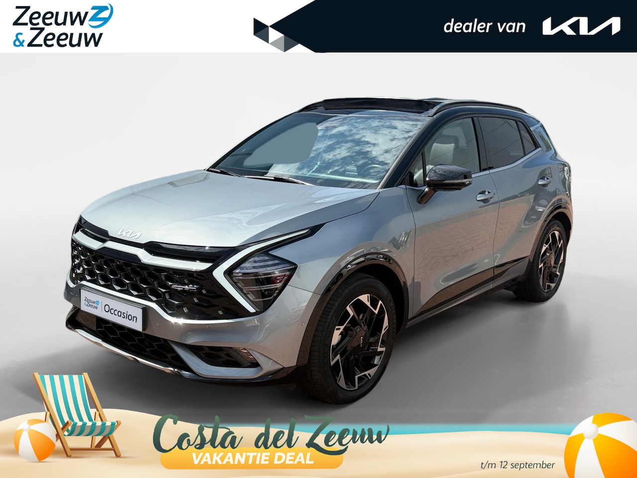 Kia Sportage - 1.6 T-GDi Plug-in Hybrid AWD GT-PlusLine | Panoramadak | Meest complete uitvoering | 360 g - AutoWereld.nl