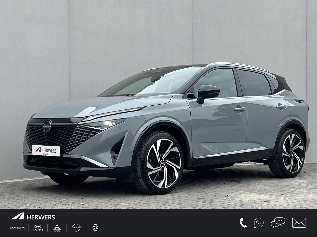 Nissan Qashqai - 1.3 MHEV Xtronic Tekna Plus / Fabrieksgarantie tot 10-2028 / Panorama dak / HUD / BOSE aud - AutoWereld.nl