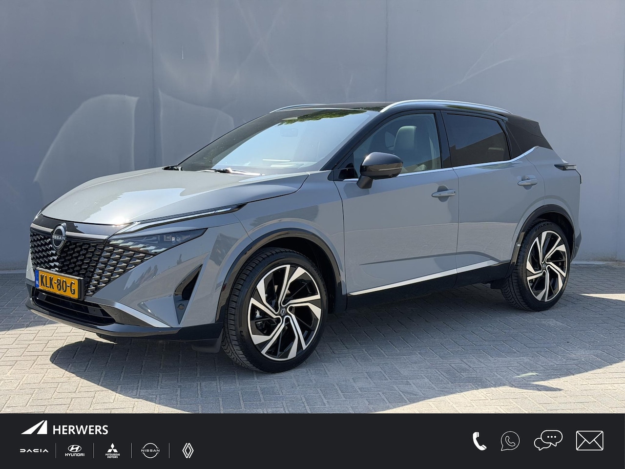 Nissan Qashqai - 1.3 MHEV Xtronic Tekna Plus / Fabrieksgarantie tot 9-2028 / Panorama dak / HUD / BOSE audi - AutoWereld.nl