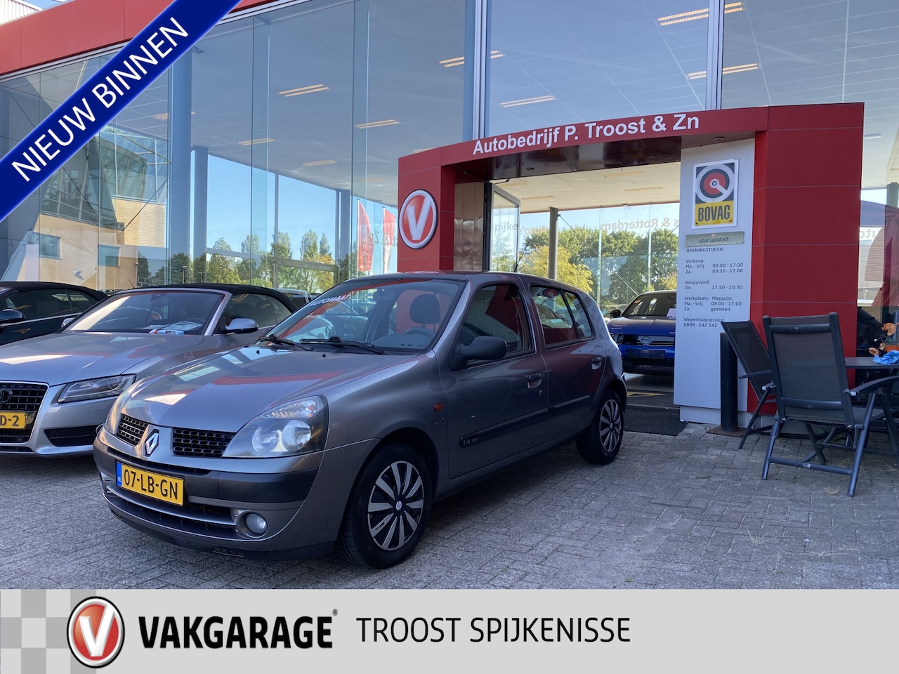 Renault Clio - 1.4-16V Expression 1.4-16V Expression,Automaat,Cruisecontrol,Elektrischpakket,Stuurbekrachting,Apk t/m 27-11- - AutoWereld.nl