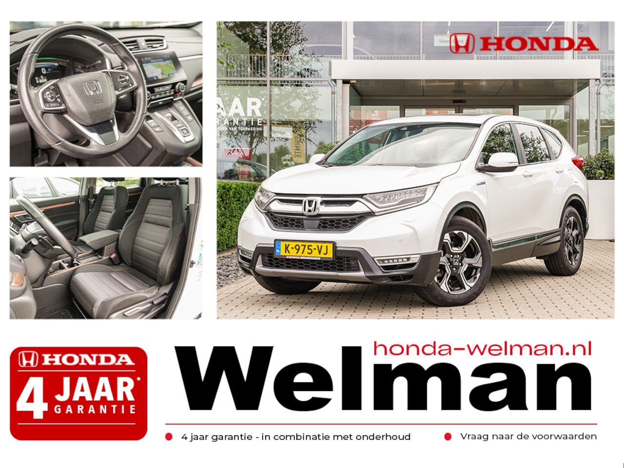 Honda CR-V - 2.0i e:HEV ELEGANCE - FULL HYBRID - SUNROOF - AutoWereld.nl