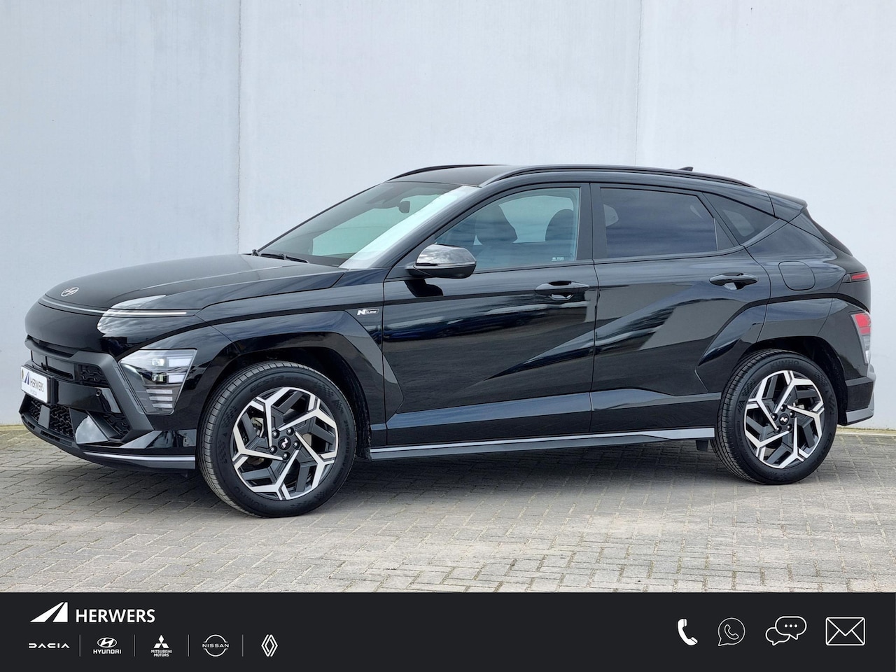 Hyundai Kona - 1.6 GDI HEV N Line Automaat ** Nu met € 4.500 Voordeel ** Nieuw uit voorraad leverbaar ** - AutoWereld.nl