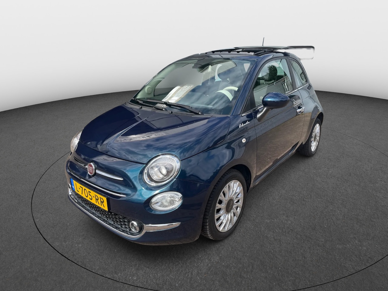 Fiat 500 - 1.0 Hybrid Dolcevita PANO AIRCO NAVI CRUISE VIRTUAL - AutoWereld.nl